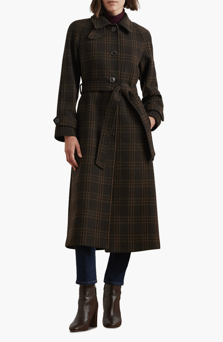 ralph lauren trench coat